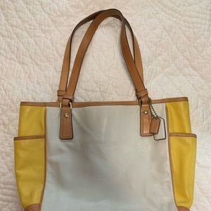Coach tote bag purse